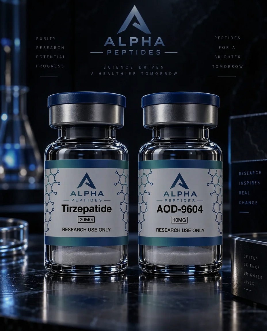 Alpha Peptides vial